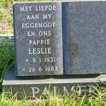 PALMER Leslie 1951-1983