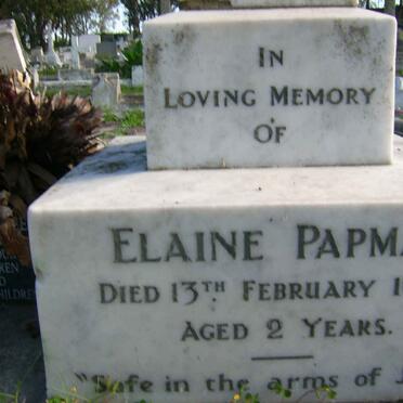 PAPMAN Elaine -1944 