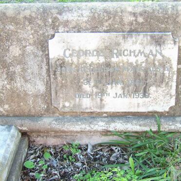 RICHMAN George 1861-1930