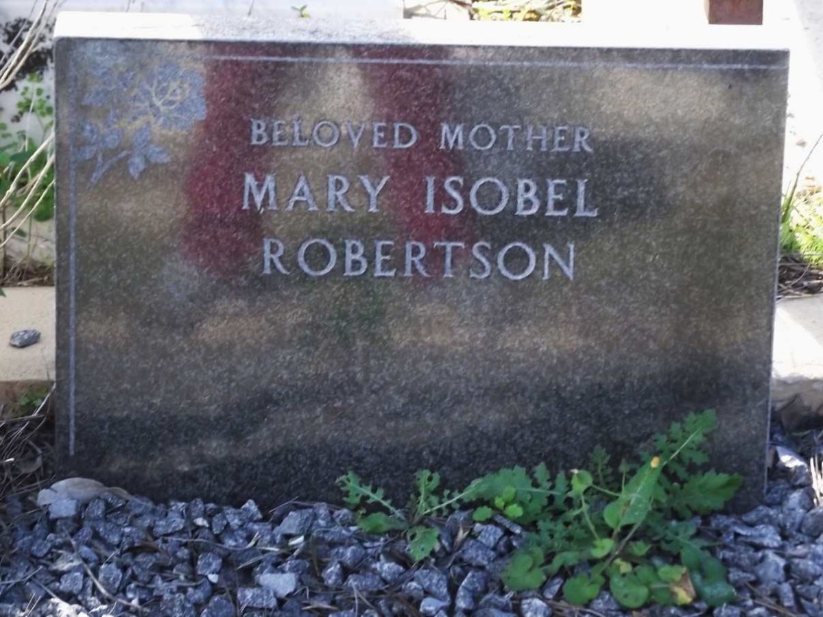 ROBERTSON Mary Isobel