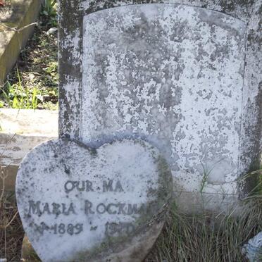 ROCKMAN Maria 1889-1970