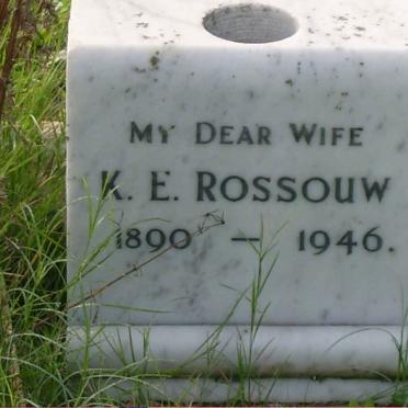ROSSOUW K.E.1890-1946