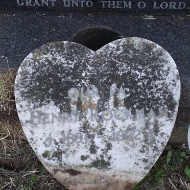 ROCKMAN Henry 1891-1962