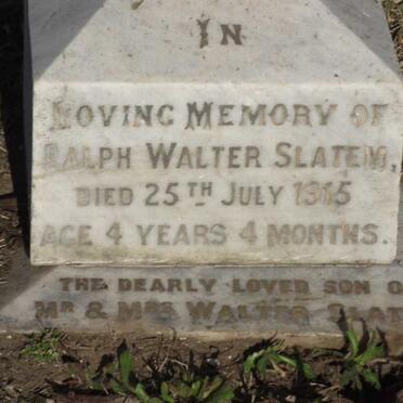 SLATEM Ralph Walter -1915