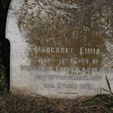 SINCLAIR Margaret Emma 1889-1920