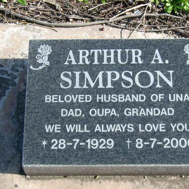 SIMPSON Arthur A. 1929-2000
