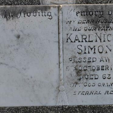 SIMON Karl Nicol -1949