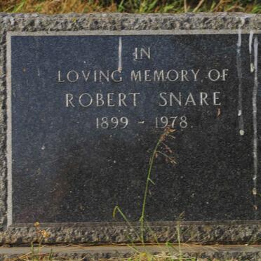 SNARE Robert 1899-1978