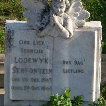 SERFONTEIN Lodewyk 1943-1944