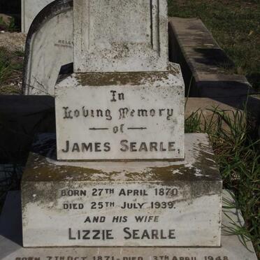 SEARLE James 1870-1939 &amp; Lizzie 1871-1948