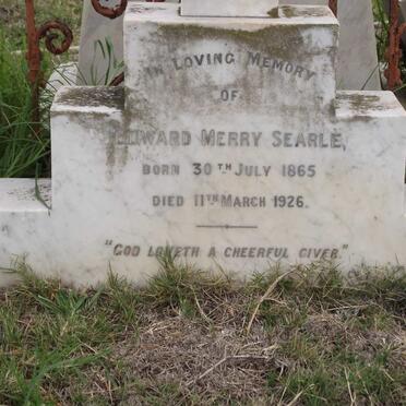 SEARLE Edward Merry 1865-1926