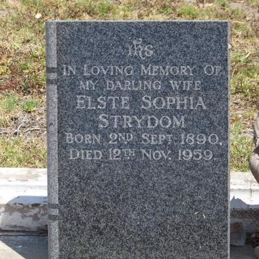 STRYDOM Elste Sophia 1890-1959
