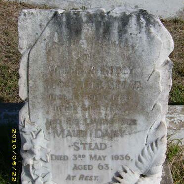 STEAD William Godly Stockdale -1935 &amp; Maud Daisy -1936