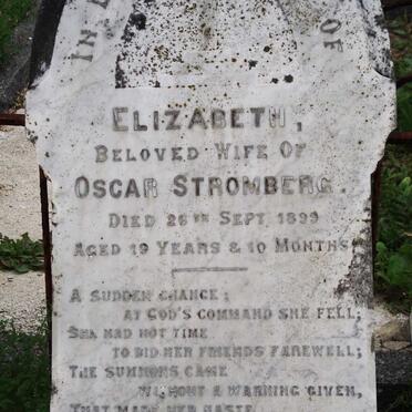 STROMBERG Elizabeth -1899