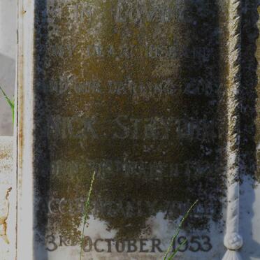 STRYDOM Nick 1922-1953