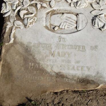 STACY  Mary 1854-1926