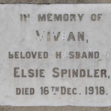 SPINDLER Vivian  -1918