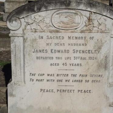 SPENCELEY James Edward  -1924