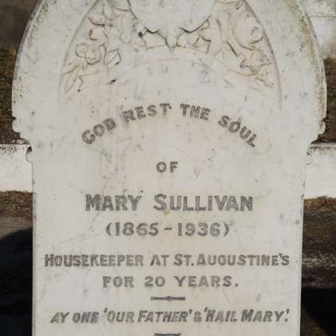 SULLIVAN Mary 1865-1936