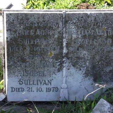 SULLIVAN Clarea Agnes -1969 :: SULLIVAN Agnes Mary Isobel -1979 :: COPELAND  William Arthur -1965