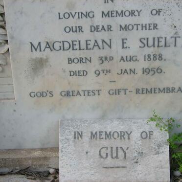 SUELTZ Magdelean E. 1888-1956 :: SUELTZ Guy 