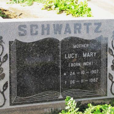 SCHWARTZ Lucy Mary nee INCH 1907-1982