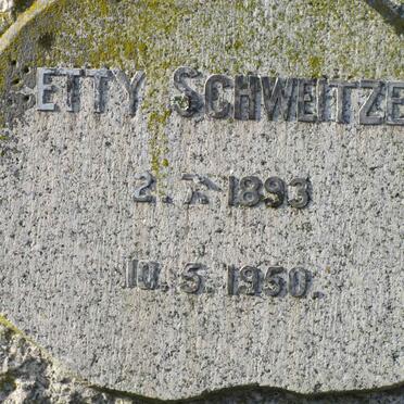 SCHWEITZER Betty 1893-1950