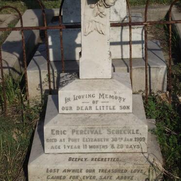 SCHECKLE Eric Percival -1909