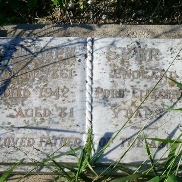 SYER Joseph 1861-1942
