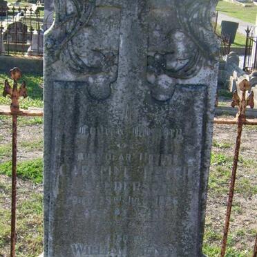 SANDERSON Caroline Petrie -1926 :: MORGAN William Henry -1915 &amp; Eleanor -1957