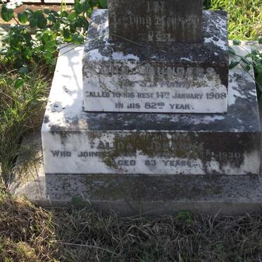 SAUNDERS  John -1908 &amp; Alida Johanna -1930