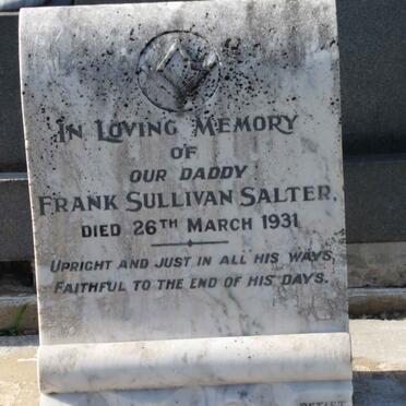 SALTER Frank Sullivan -1931