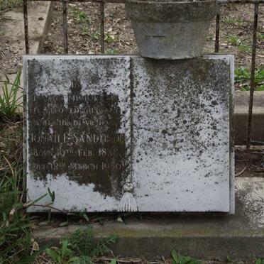 SANDERSON Jonah E. 1888-1956