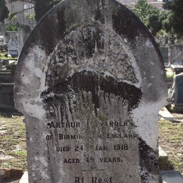 SANDERS Arthur E. -1918