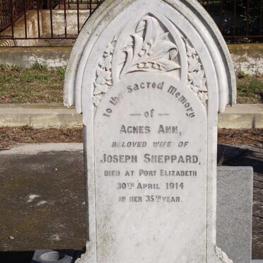 SHEPPARD Agnes Ann -1914