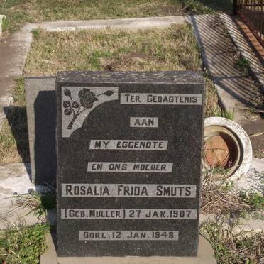 SMUTS Rosalia Frida nee MULLER 1907-1948