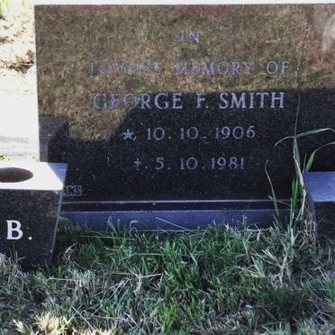 SMITH George F. 1906-1981