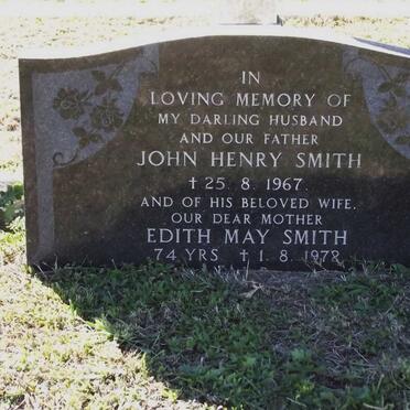 SMITH John Henry -1967 &amp; Edith May -1972