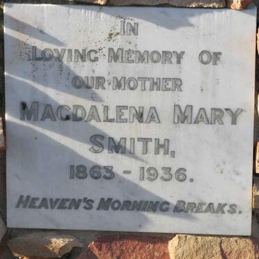 SMITH Magdalena Mary 1863-1936