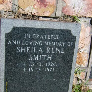 SMITH Sheila Rene 1926-1971