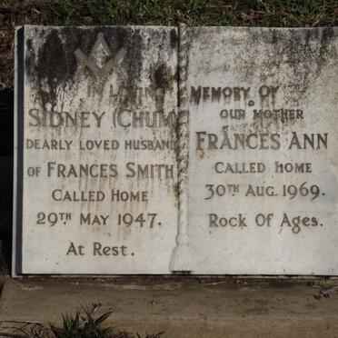 SMITH Sidney -1947 &amp; Frances Ann -1969
