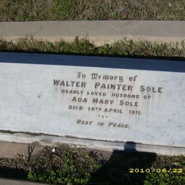 SOLE Walter Painter  -1911