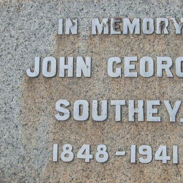 SOUTHEY John George 1848-1941