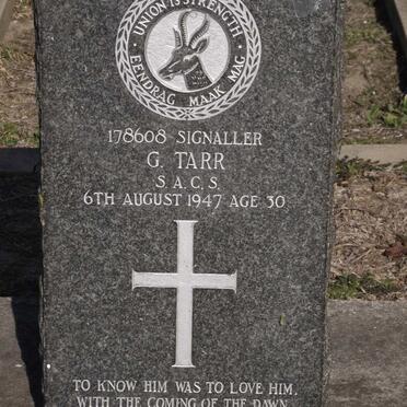 TARR G. -1947