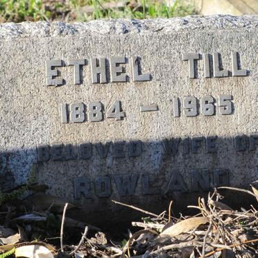 TILL Ethel 1884-1965