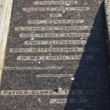 TROUGHTON Edward John Stanley -19 