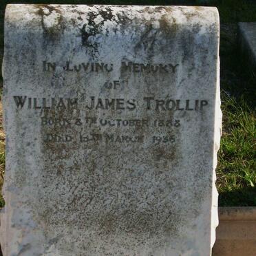TROLLIP William James 1888-1936