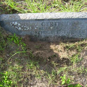 TURSER Gertrude -1953