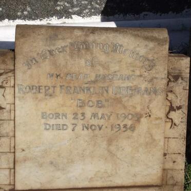 UDEMANS Robert Franklin 1903-1936