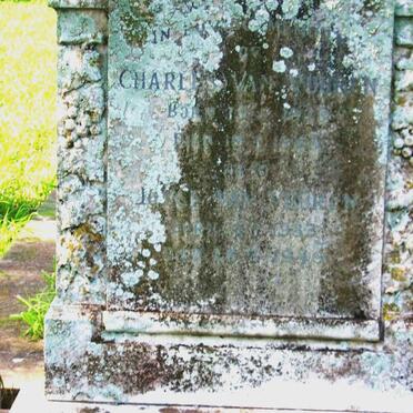 VUUREN Charles, van 1929-1949 &amp; Joyce 1933-1949